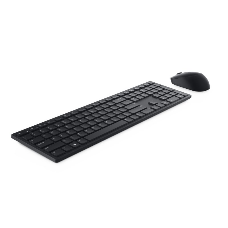 DELL KM5221W keyboard Mouse included Office RF Wireless QWERTZ Czech, Slovakian Black