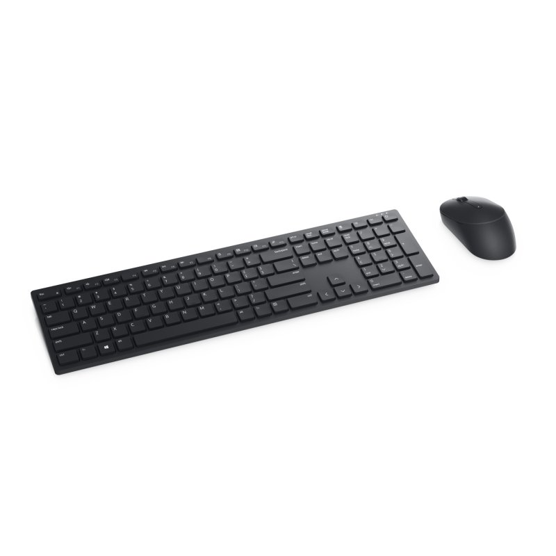 DELL KM5221W clavier Souris incluse Bureau RF sans fil QWERTZ Tchèque, Slovaque Noir
