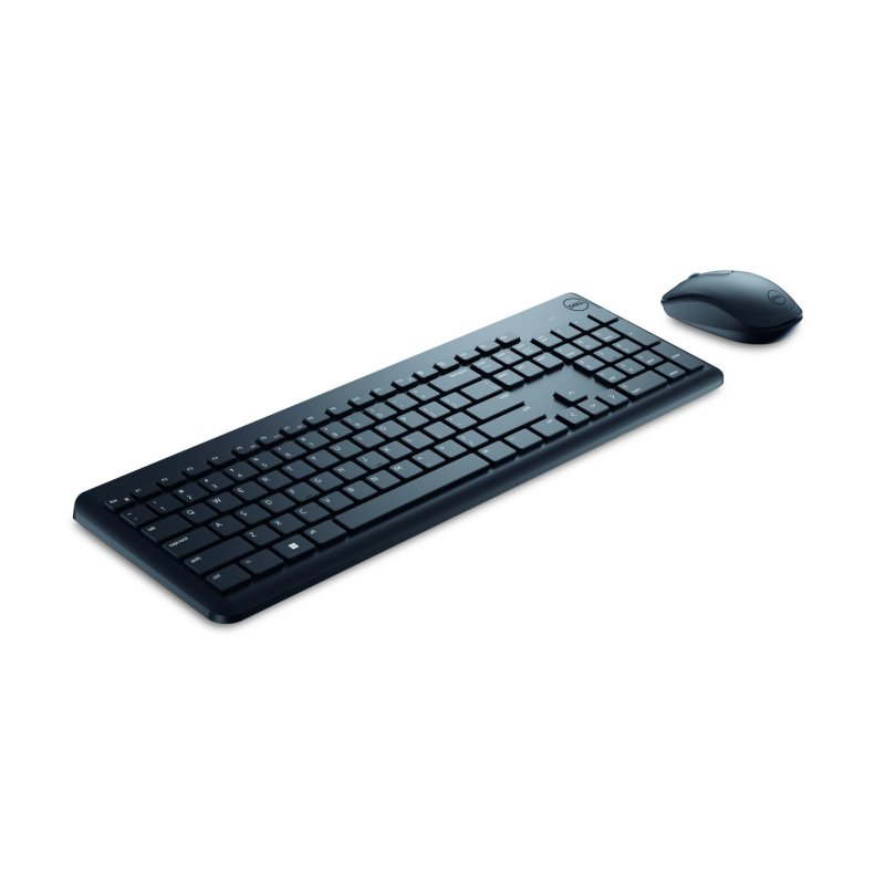 DELL KM3322W clavier Souris incluse Bureau RF sans fil QWERTZ Allemand Noir