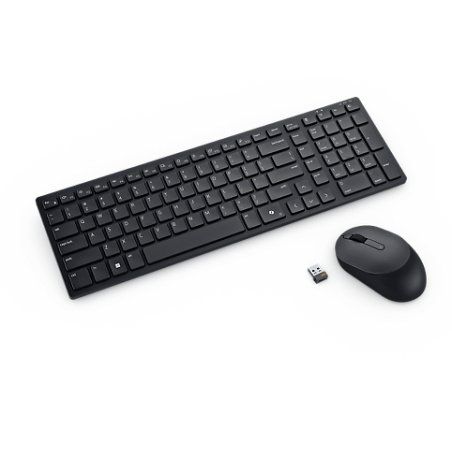 DELL KM555 clavier Souris incluse Universel RF sans fil Bluetooth QWERTY Espagnole Noir