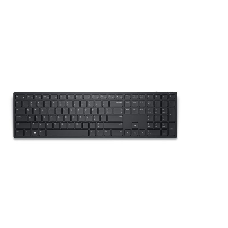 DELL KB500 clavier Bureau RF sans fil QWERTZ Tchèque, Slovaque Noir