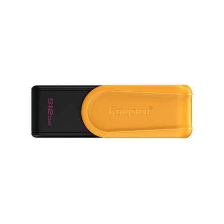 Kingston Technology DataTraveler 512GB Portable USB 3.2 Gen 1 Exodia S (Black/Yellow)
