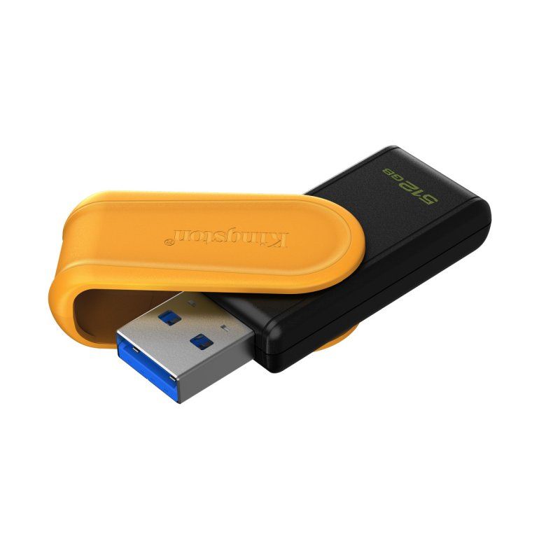 Kingston Technology DataTraveler 512GB Portable USB 3.2 Gen 1 Exodia S (Noir/Jaune)