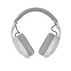 Mars Gaming MHW-PROW Casque Avec fil &sans fil Arceau Jouer USB Type-C Bluetooth Blanc