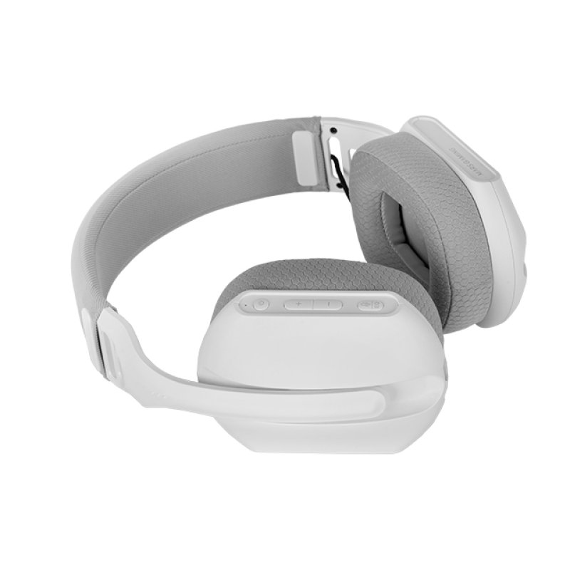 Mars Gaming MHW-PROW Casque Avec fil &sans fil Arceau Jouer USB Type-C Bluetooth Blanc