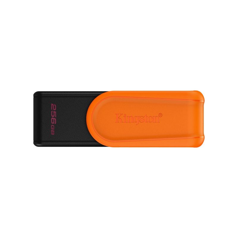 Kingston Technology DataTraveler 256GB Portable USB 3.2 Gen 1 Exodia S (Black/Orange)