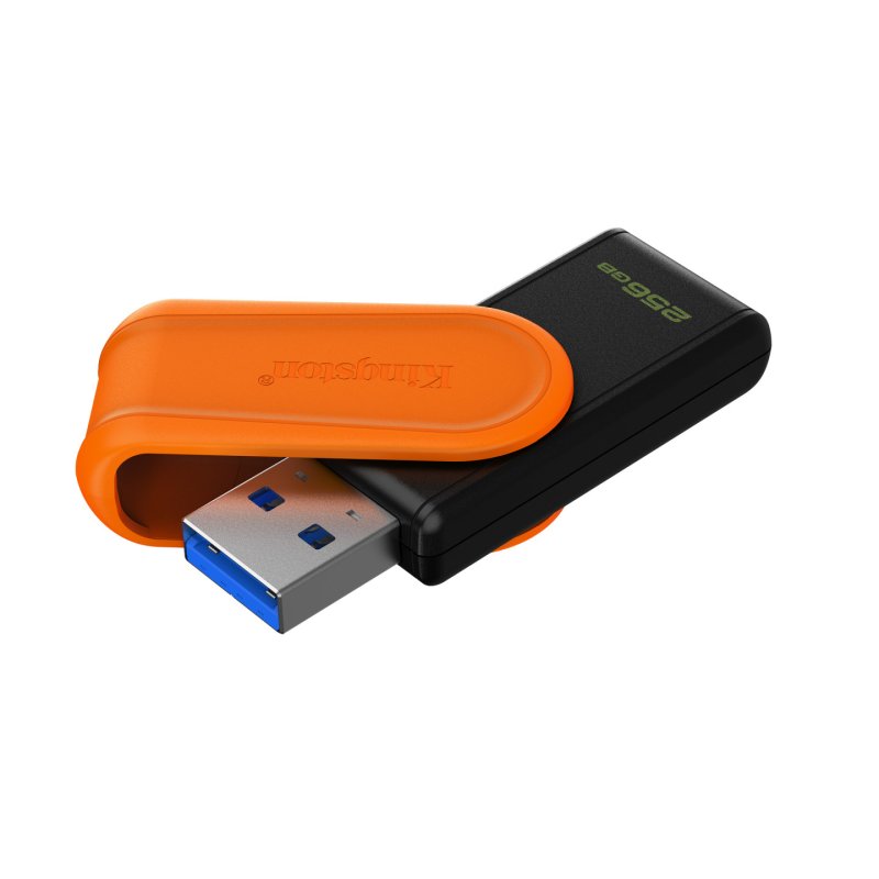 256GB DT EXODIA S PORTABLE USB 3.2 GEN 1 (BLACK/ORANGE)