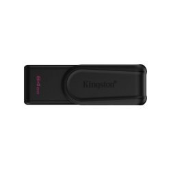 Kingston Technology DataTraveler 64GB Portable USB 3.2 Gen 1 Exodia S (Black/Black)