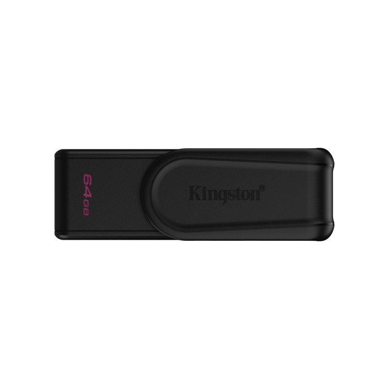Kingston Technology DataTraveler 64GB Portable USB 3.2 Gen 1 Exodia S (Black/Black)