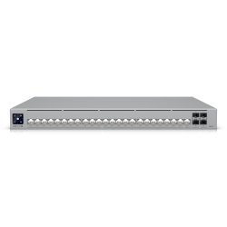 Ubiquiti Switch UniFi 22x2.5G RJ45/2x10G RJ45/4xSFP Managed PoE 600W 19" Rack-Mountable, 1,3" Touchscreen
