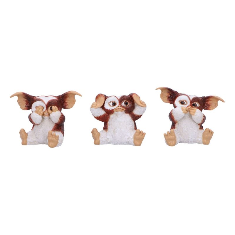 Gremlins pack 3 figurines Three Wise Gizmo 8 cm