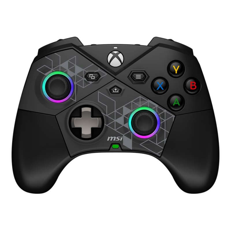 MSI FORCE PRO W CONTROLLER Black USB 2.0 Gamepad Analogue / Digital Android, PC, Xbox One S, Xbox One X, Xbox Series S,