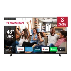 Thomson Q70 Series 43UG4S14 TV 109,2 cm (43") 4K Ultra HD Smart TV Wifi Noir