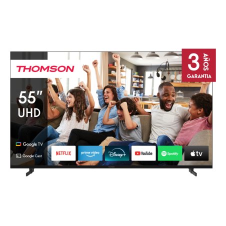 Thomson 55UG4S14 TV 139,7 cm (55") 4K Ultra HD Smart TV Wifi Noir