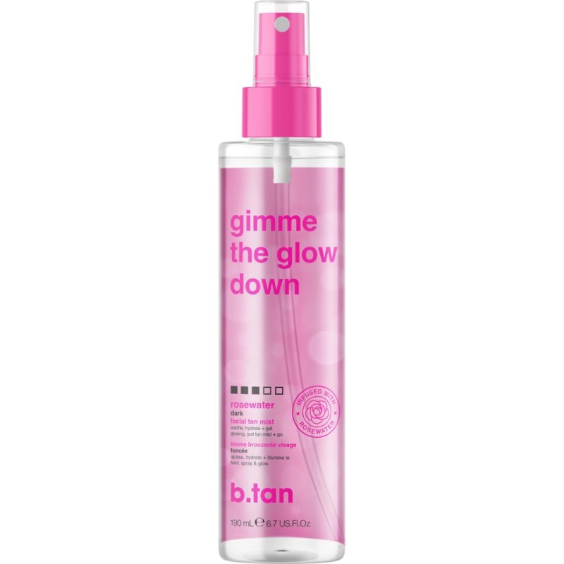 b.tan - Gimme The Glow Down Facial Tan Mist 190ml