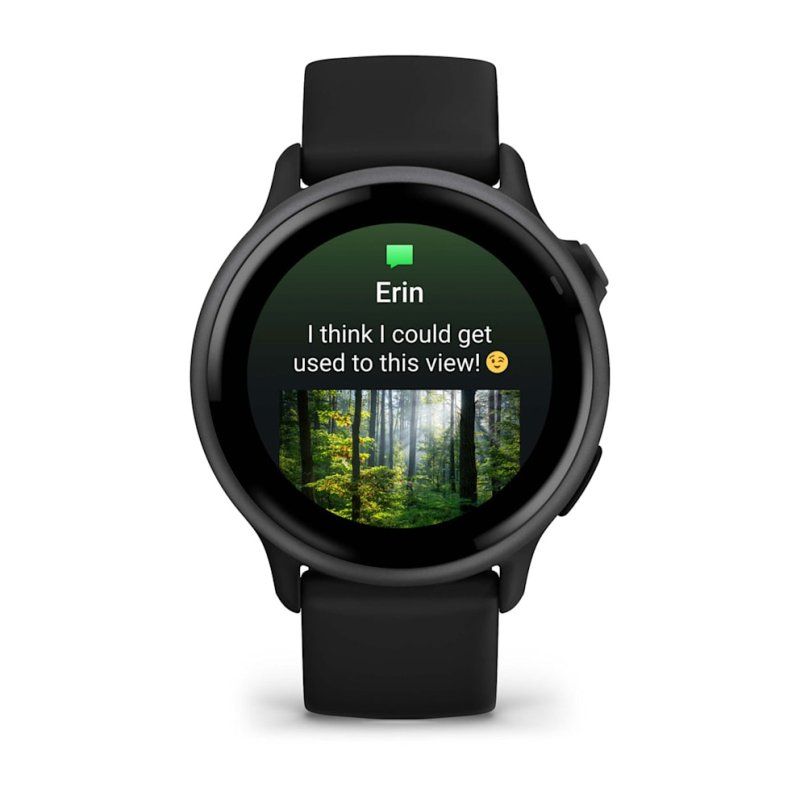 Garmin vívoactive 6 3,05 cm (1.2") AMOLED 42 mm Numérique 390 x 390 pixels Écran tactile Noir Wifi GPS (satellite)