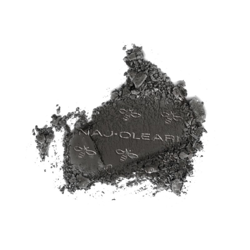 NAJ-OLEARI Colour Fair Eyeshadow Wet & Dry Makeup for Face 21 Matte Black