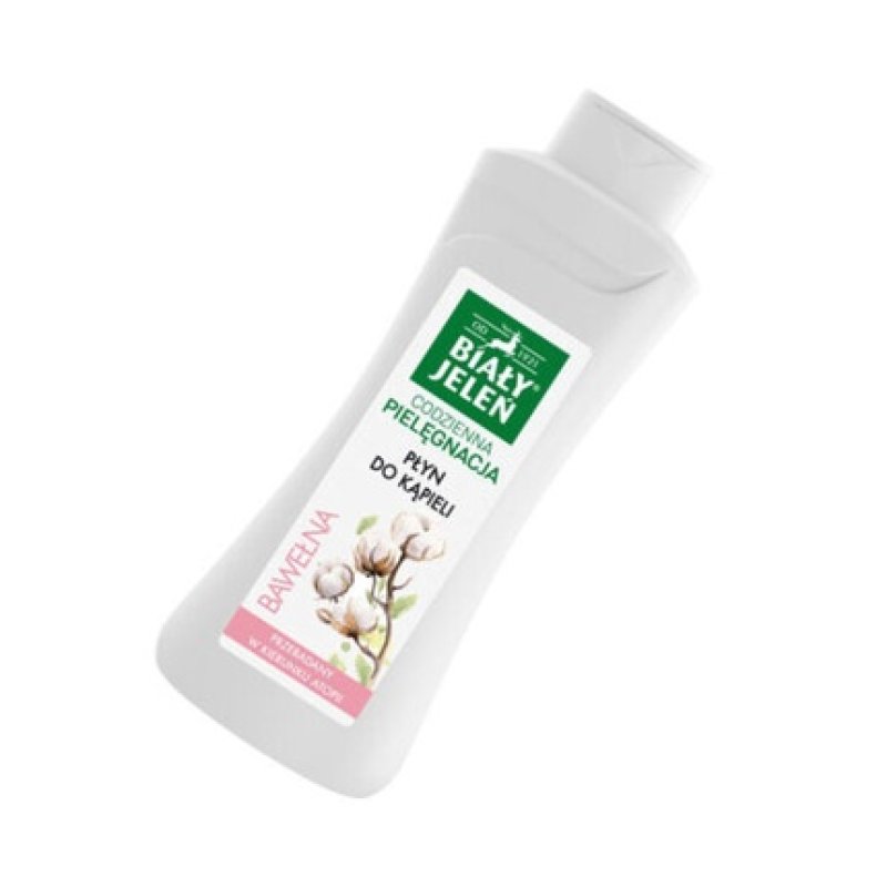 BIAŁY JELEŃ Daily Care Cotton Bath Foam 750ml