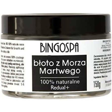 BINGOSPA Dead Sea Mud Acne Face Mask 150g