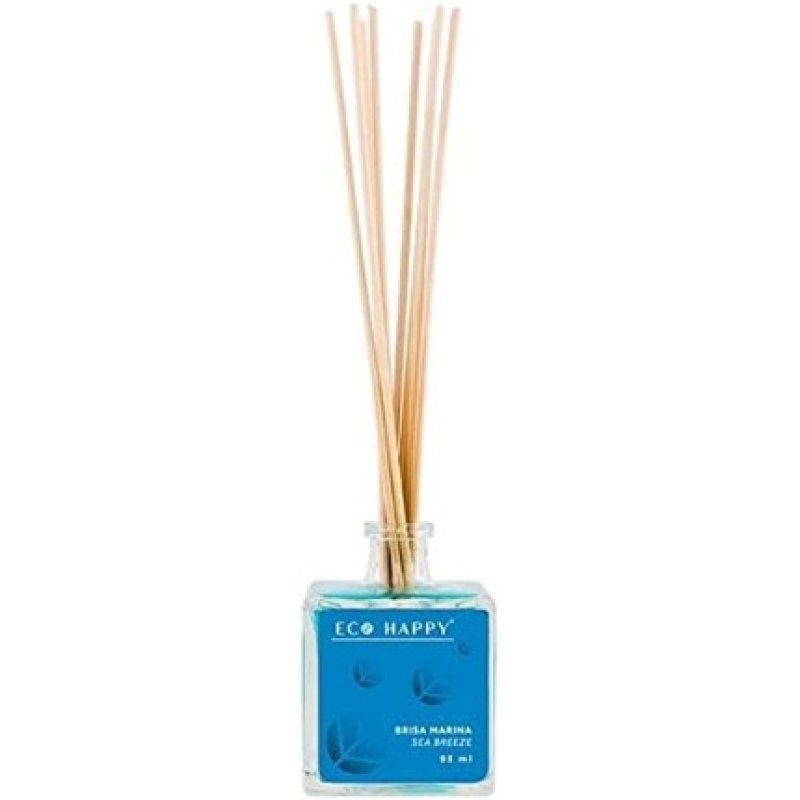 BigBuy Mikado Scented Sticks Brisa Marina Eco Happy 95ml