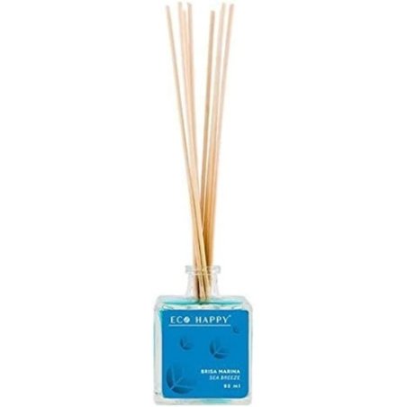 BigBuy Mikado Scented Sticks Brisa Marina Eco Happy 95ml