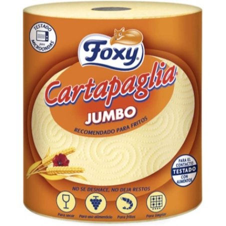 Foxy 1 Roll Jumbo 2 Layers, Multicolor