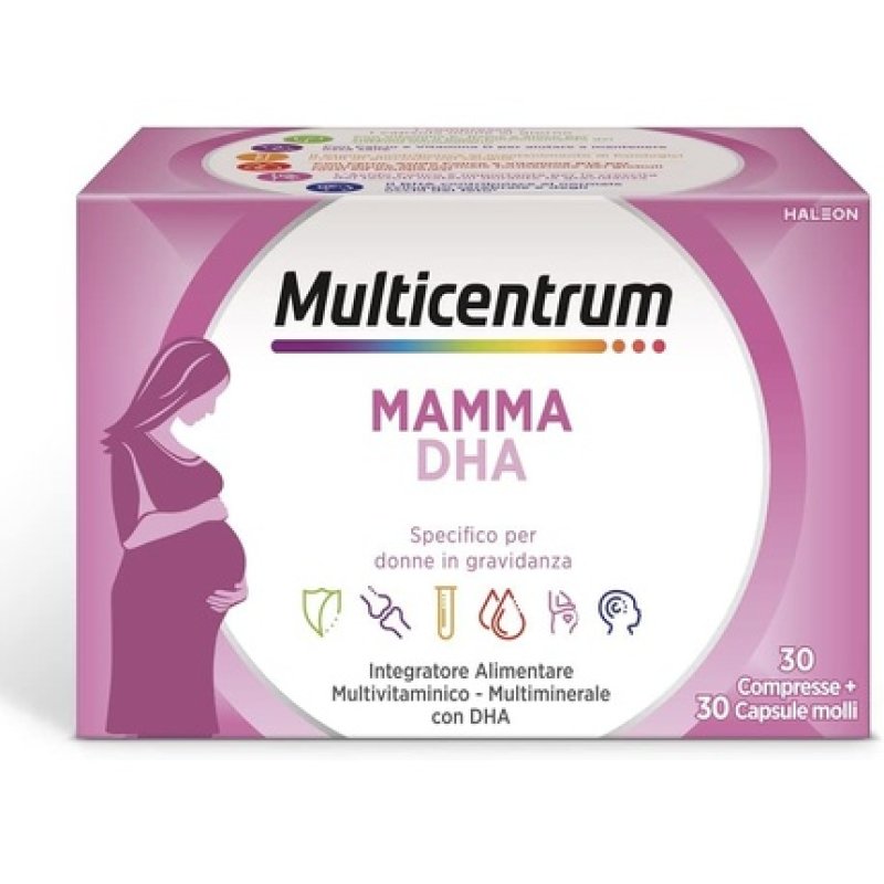 Haleon Italy Multicentrum Mamma Dha 30 Tablets 30 Capsules