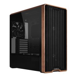 Lian Li Lancool LAN217X unité centrale Midi Tower Noir, Bois