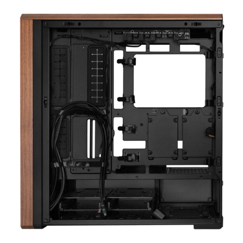 Lian Li Lancool LAN217X unité centrale Midi Tower Noir, Bois