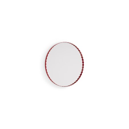 HAY - Arcs Round Mirror Ø60 cm (Red)