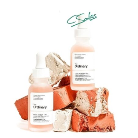 The Ordinary Lactic Acid 5% HA 2% Peeling 30ml Scrub for Textural Irregularities by Cloud.Sales Cosmetics