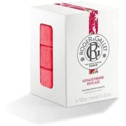 Roger & Gallet Gingembre Rouge Soap 100g - Pack of 3