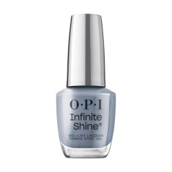 OPI Infinite Shine Long-Wear Dark Crème Finish Opaque Blue Nail Polish Pure Jean-ius 0.5 fl oz