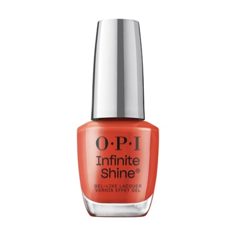 OPI Infinite Shine Long-Wear Dark Crème Finish Opaque Red Nail Polish 0.5 fl oz