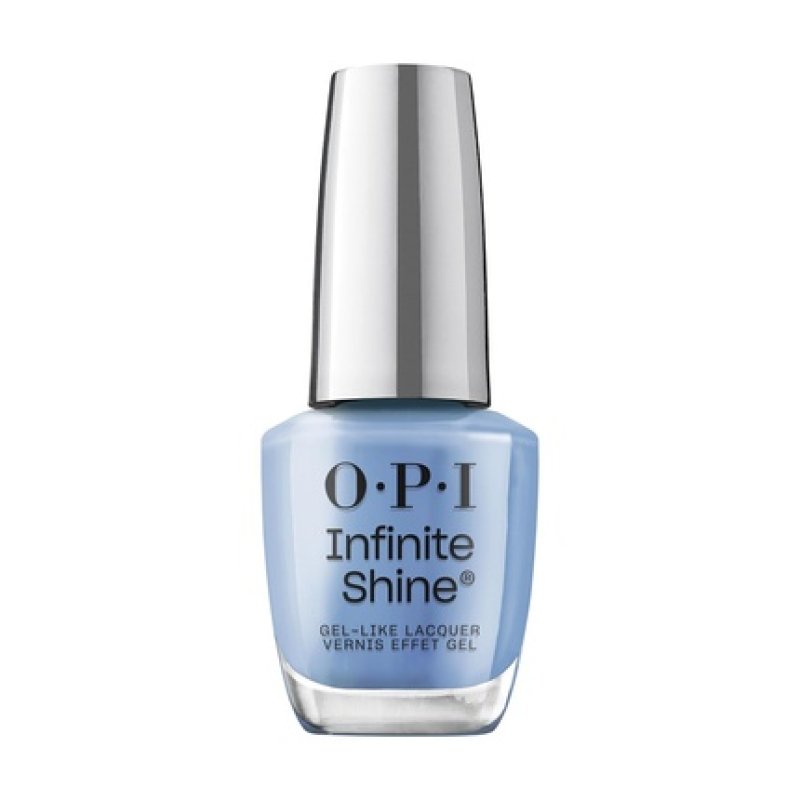 OPI Infinite Shine Long-Wear Bright Crème Finish Opaque Blue Nail Polish 0.5 fl oz