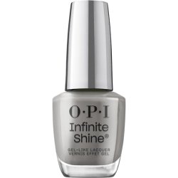 OPI Nail Polish Infinite Shine Long-wear System 2nd Step Gel-Like Nail Varnish Work From Chrome 15ml Steel Waters Run
