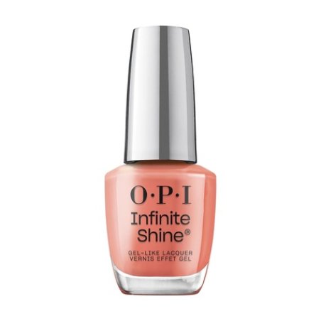 OPI Infinite Shine Long-Wear Dark Crème Finish Sheer Coral Nail Polish 0.5 fl oz
