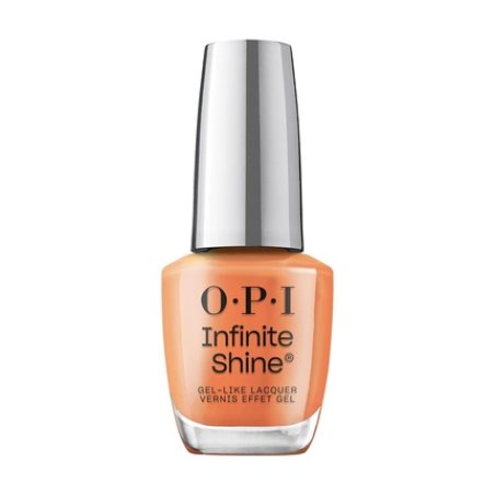 OPI Infinite Shine Long-Wear Dark Crème Finish Opaque Coral Nail Polish 0.5 fl oz