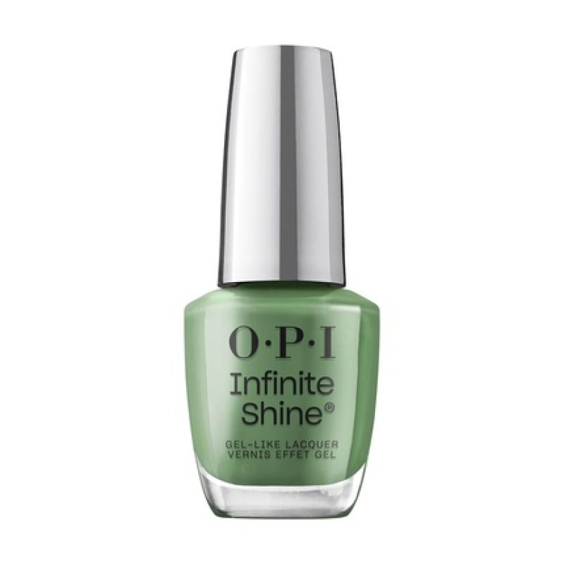 OPI Infinite Shine Long-Wear Dark Crème Finish Opaque Green Nail Polish 0.5 fl oz
