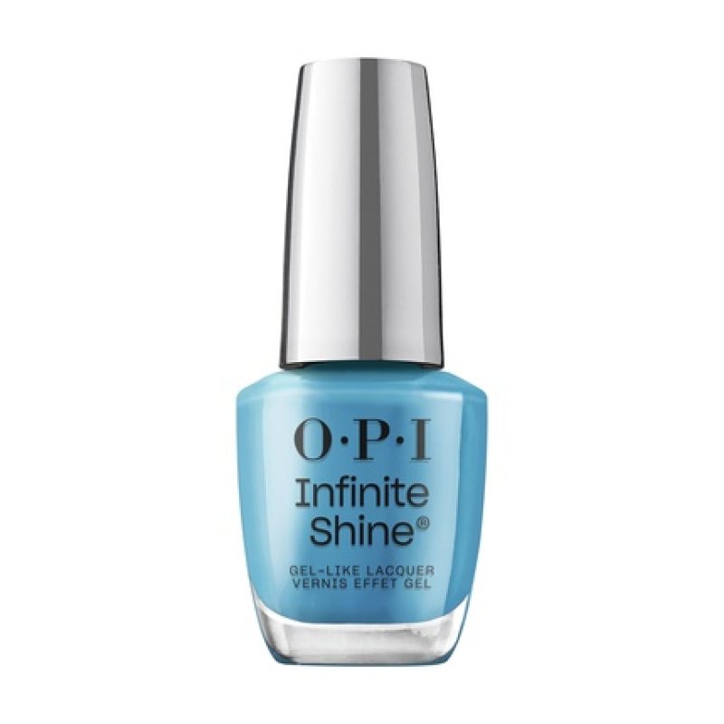 OPI Infinite Shine Long-Wear Dark Crème Finish Opaque Blue Nail Polish 0.5 fl oz