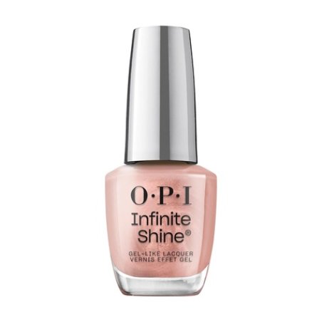 OPI Infinite Shine Long-Wear Bright Metallic Finish Opaque Pink Nail Polish 0.5 fl oz