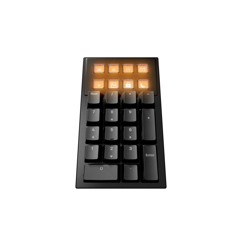 be quiet! Dark Mount Silent Tactile FR ISO keyboard Gaming USB AZERTY French Black