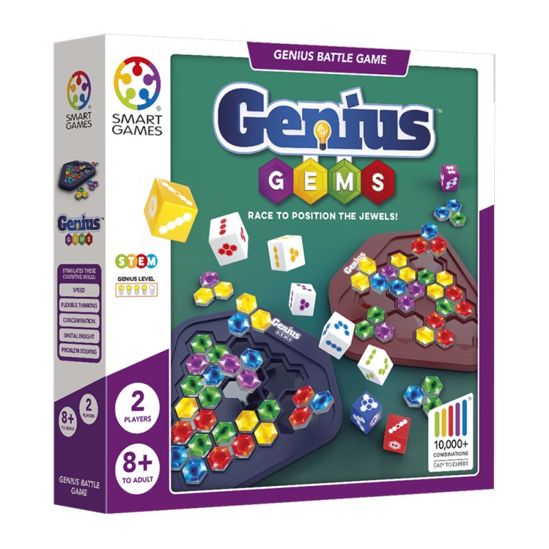 SmartGames: Genius Gems (Nordic) (SG2539)