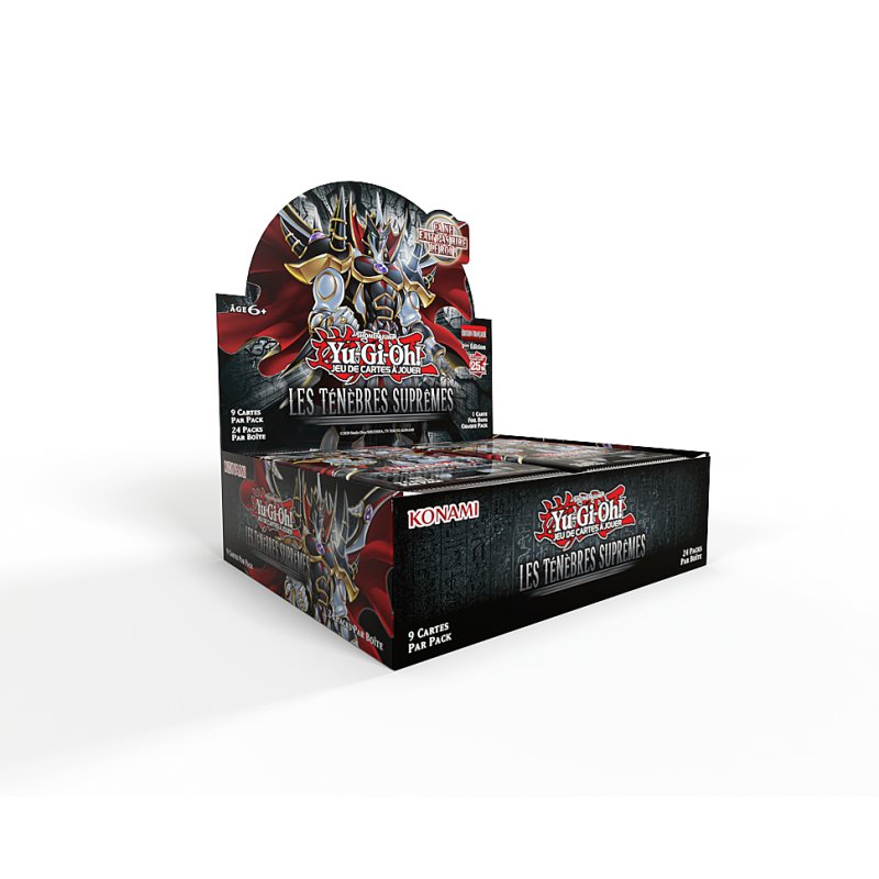Yu-Gi-Oh! JCC - Display de Pack de Booster Les Ténèbres Suprêmes (24 Boosters)
