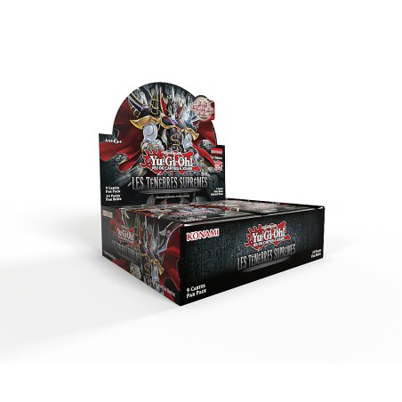 Yu-Gi-Oh! JCC - Display de Pack de Booster Les Ténèbres Suprêmes (24 Boosters)