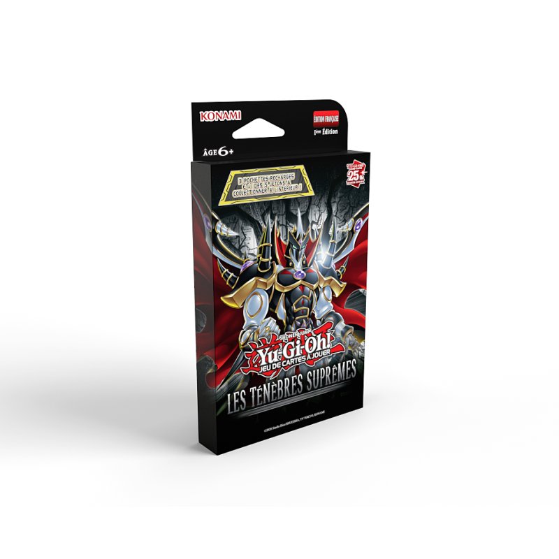 Yu-Gi-Oh! JCC - Pack de 3 Boosters Les Ténèbres Suprêmes (Blister cartonné)