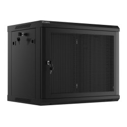 Lanberg WF01-6409-23B étagère 9U Rack monté sur le mur Noir