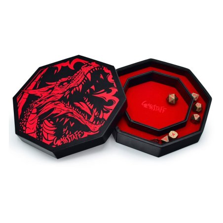 CritStones Arena Plateau à dés Red Dragon