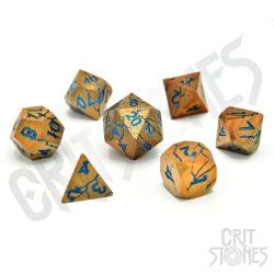 CritStones Metal pack dés Sundered Spells (7)