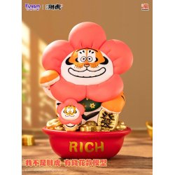 I Am Not Fat Tiger statuette Alexander the Tiger Rich Flower 20 cm